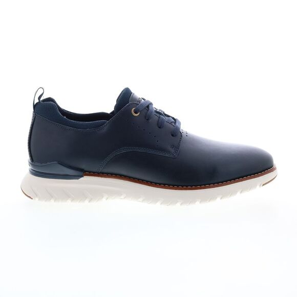 Rockport Mens Total Motion Sport Plain Toe Blue Shoes (NWT) - Picture 1 of 7